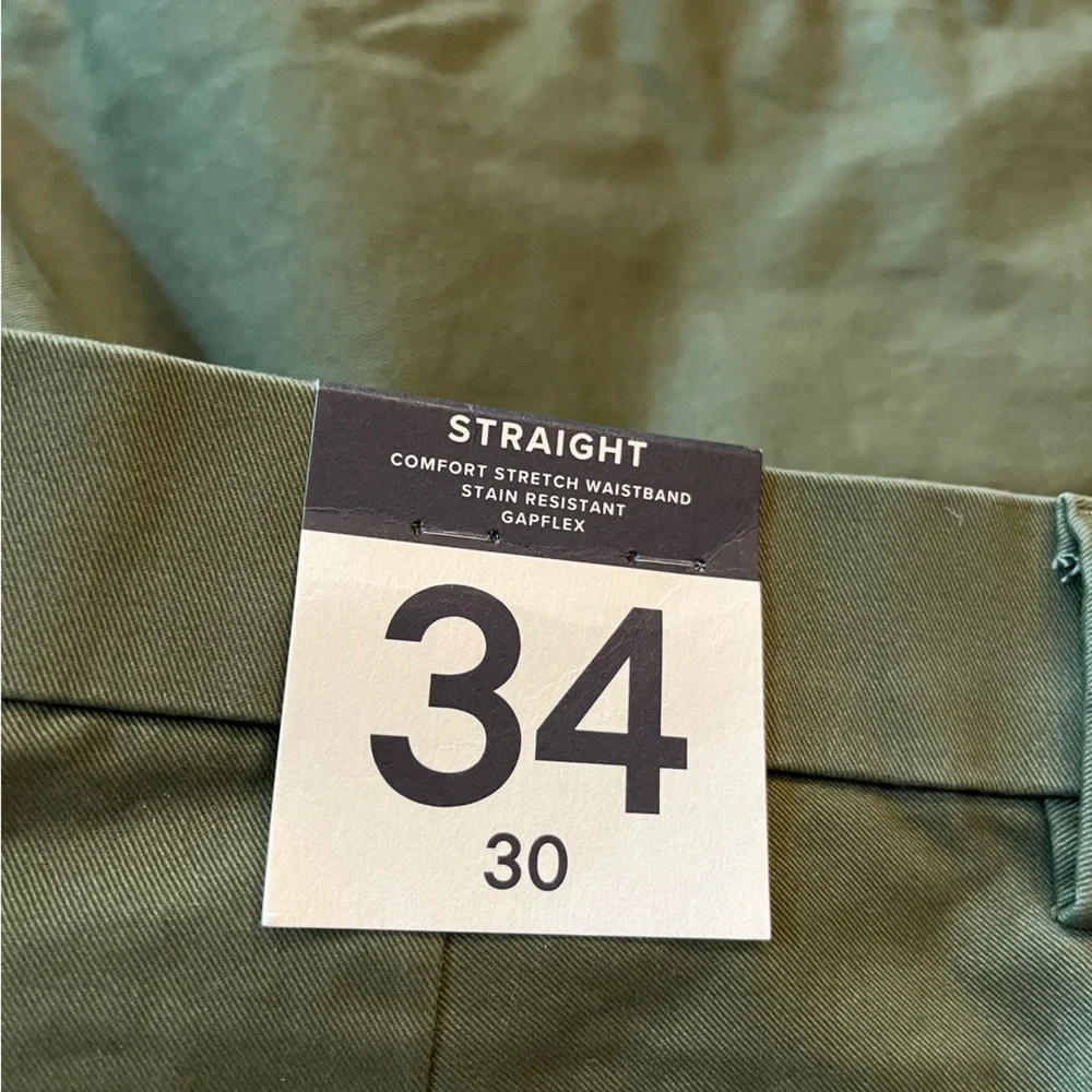 Gap green straight jeans - Picture 5 of 15